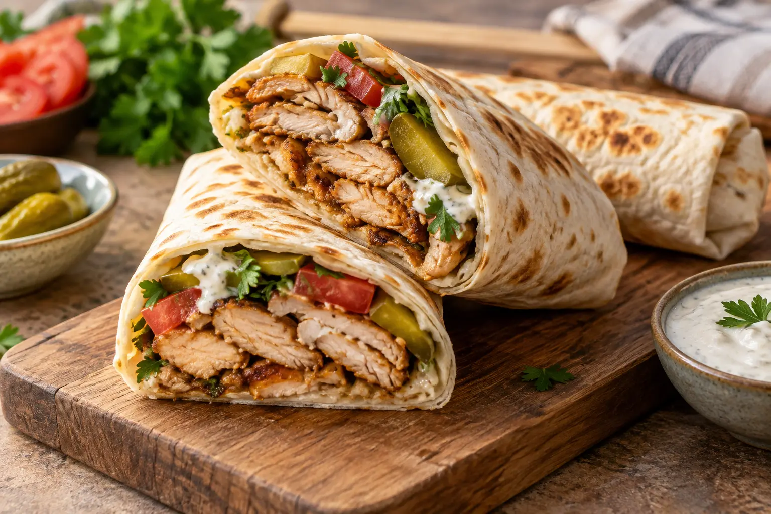 Chicken Shawarma Wrap