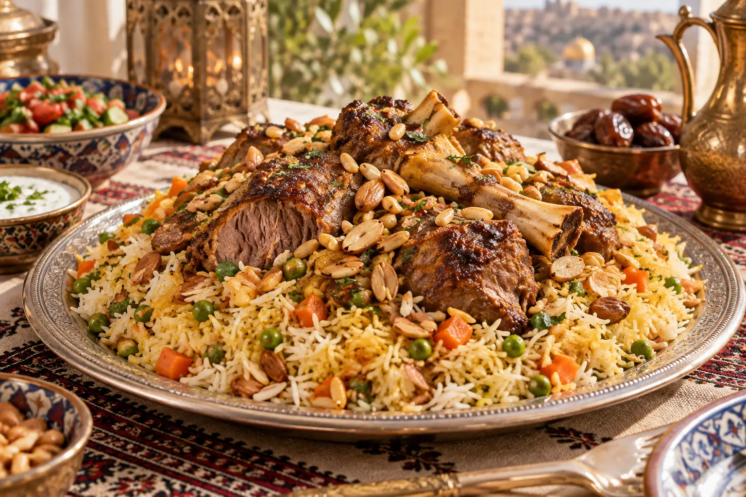 Slow-Cooked Lamb Ouzi