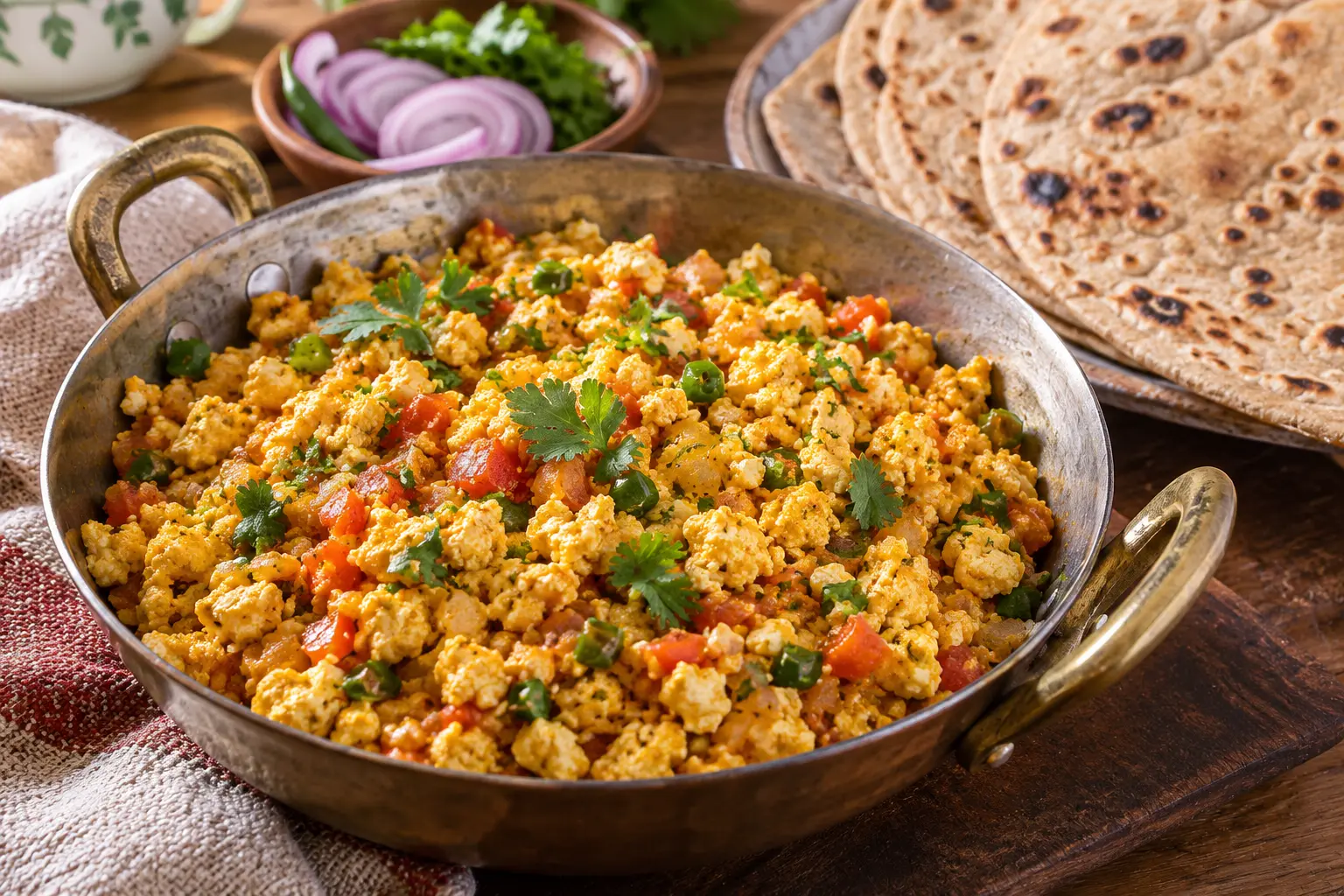 Quick Paneer Bhurji