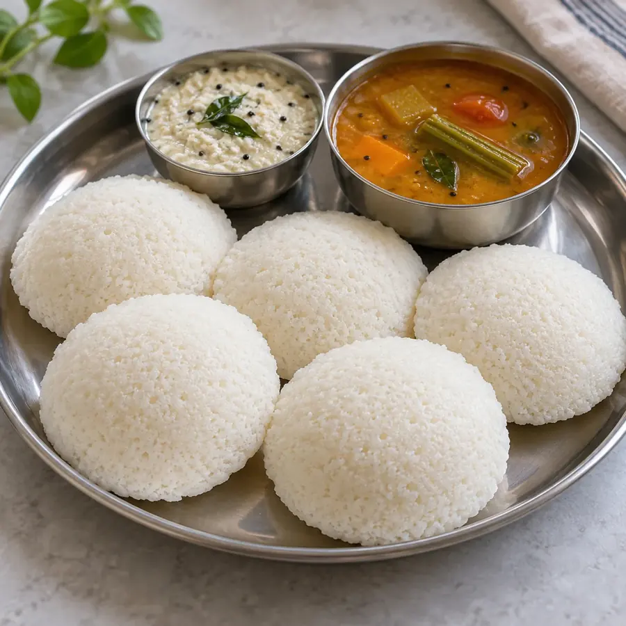 Plain Idli