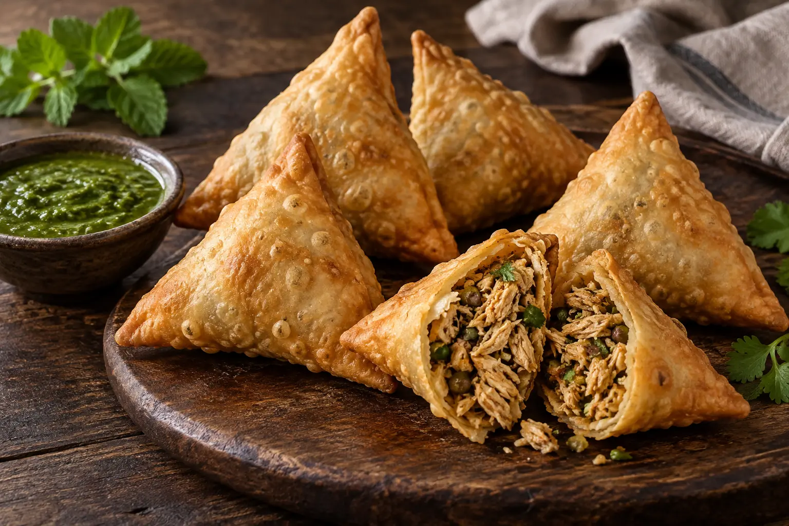 Chicken Samosas