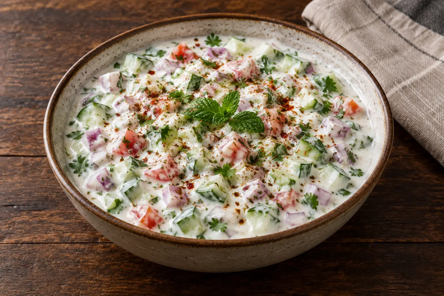 Kachumber Raita Salad
