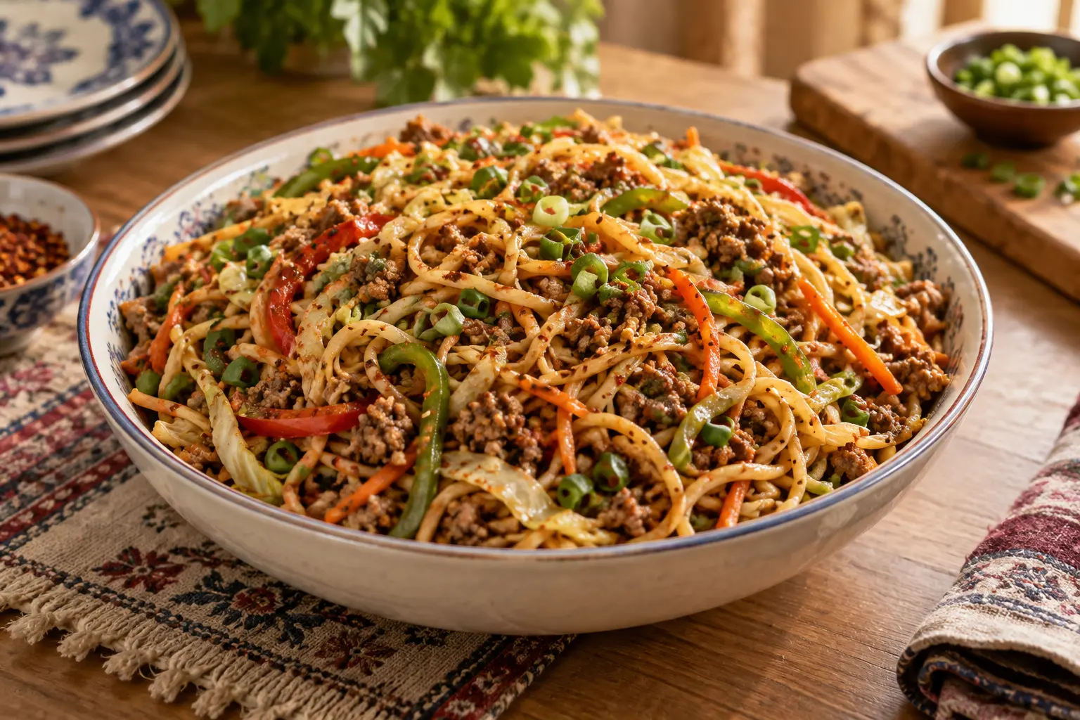 Keema Noodles